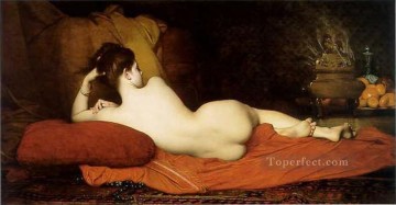 Desnudo Painting - Odalisca cuerpo femenino desnudo Jules Joseph Lefebvre
